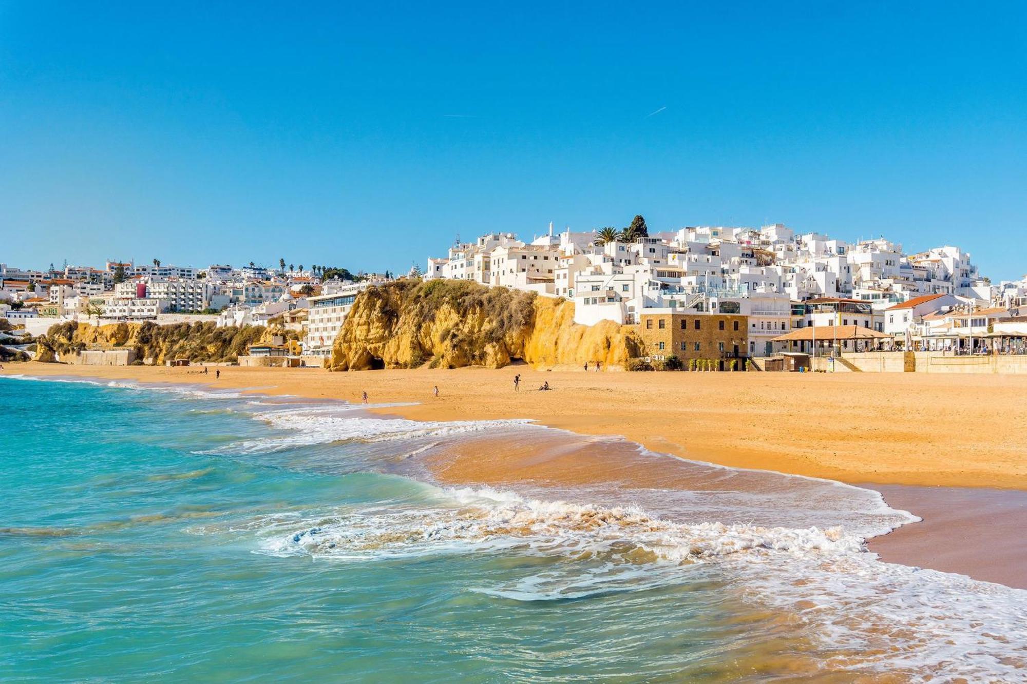 Апартаменты Albufeira Terrace With Pool By Homing Экстерьер фото